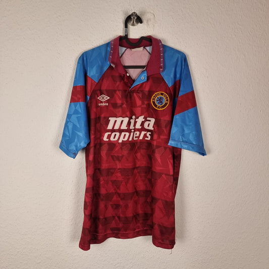 Trikot - Aston Villa - L - 1990/1991 - Heim