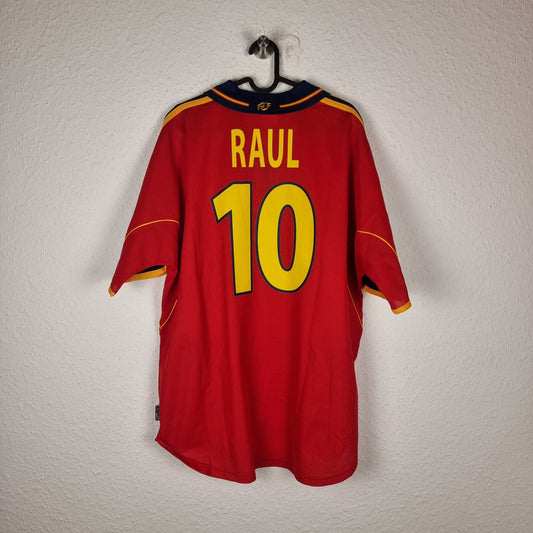 Trikot - Spanien - Raúl - 2000 - XL - Heim