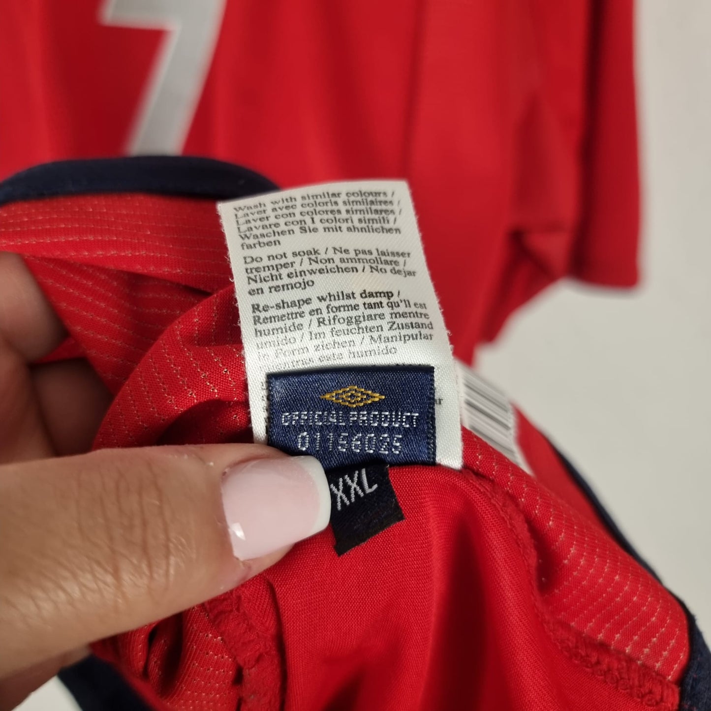Trikot - England - David Beckham - 2004 - XXL - Auswärts