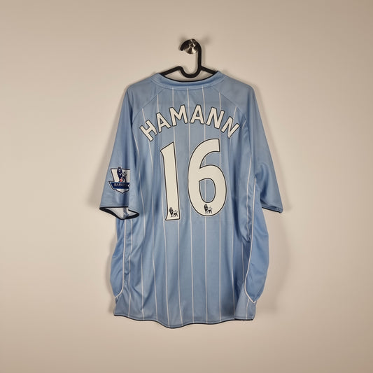 Trikot - Manchester City - Dietmar Hamann - 2007/2008 - XXL - Heim