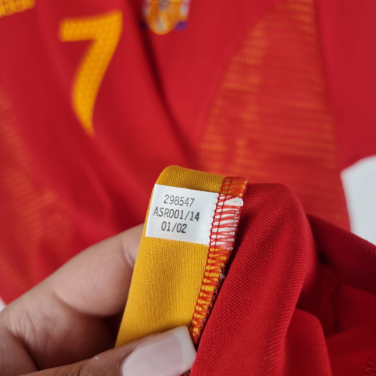 Trikot - Spanien - Raúl - 2002 - L - Heim