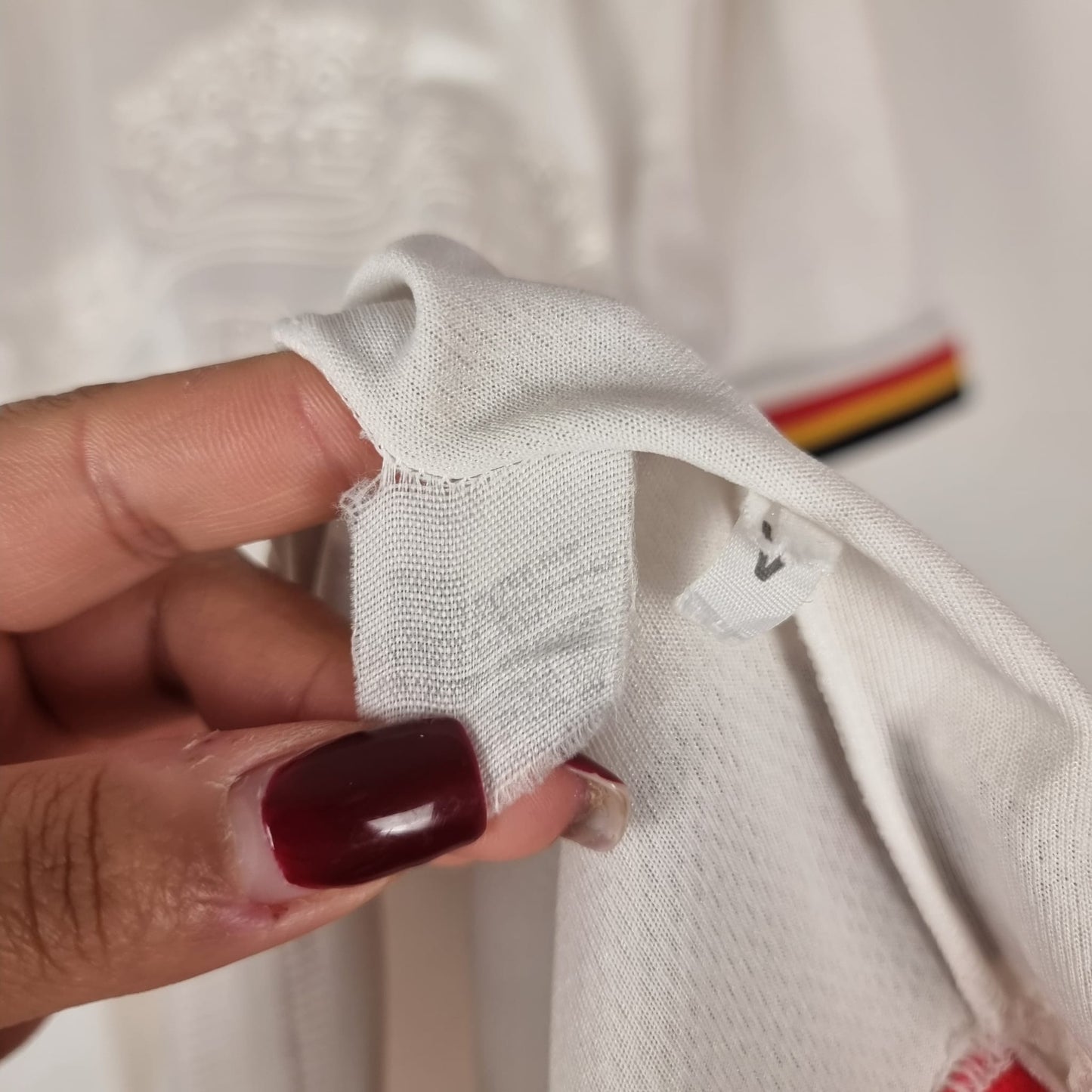 Trikot - Belgien - 1996 - L - Auswärts