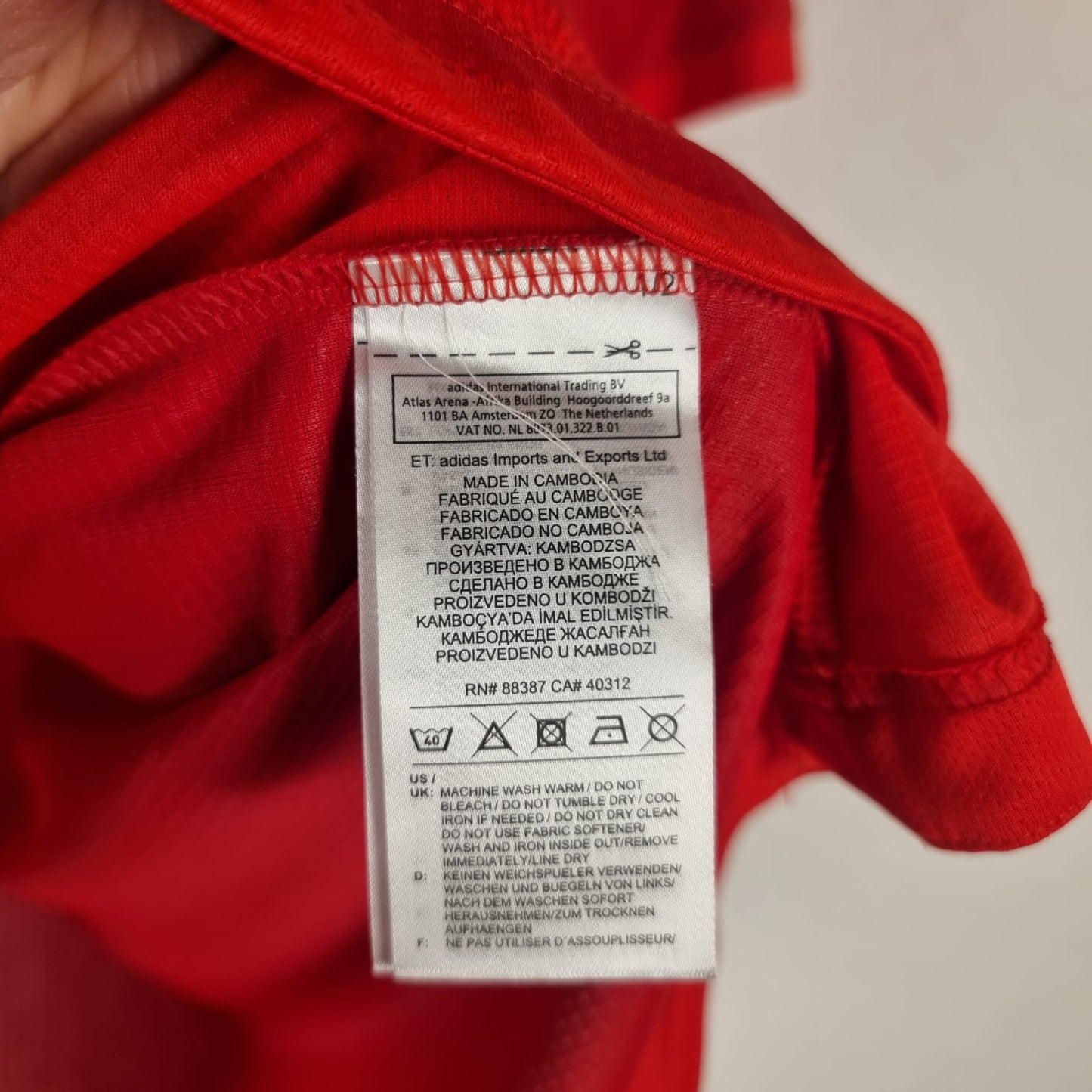 Trikot - FC Bayern München - Michaël Cuisance - 2019/2020 - Gr. 7 - Heim - Player Issue