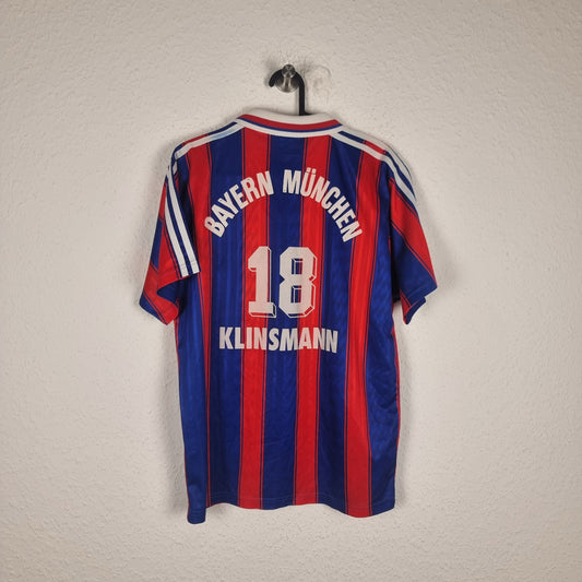 Jersey - FC Bayern Munich - Jürgen Klinsmann - 1995/1996 - S - Home