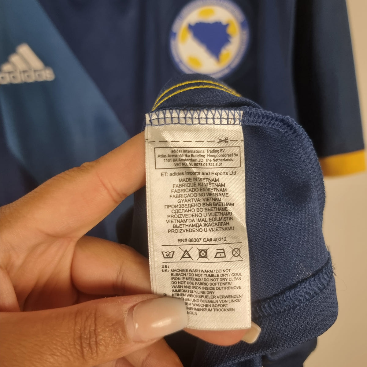 Jersey - Bosnia and Herzegovina - 2018/2019 - XXL - Home