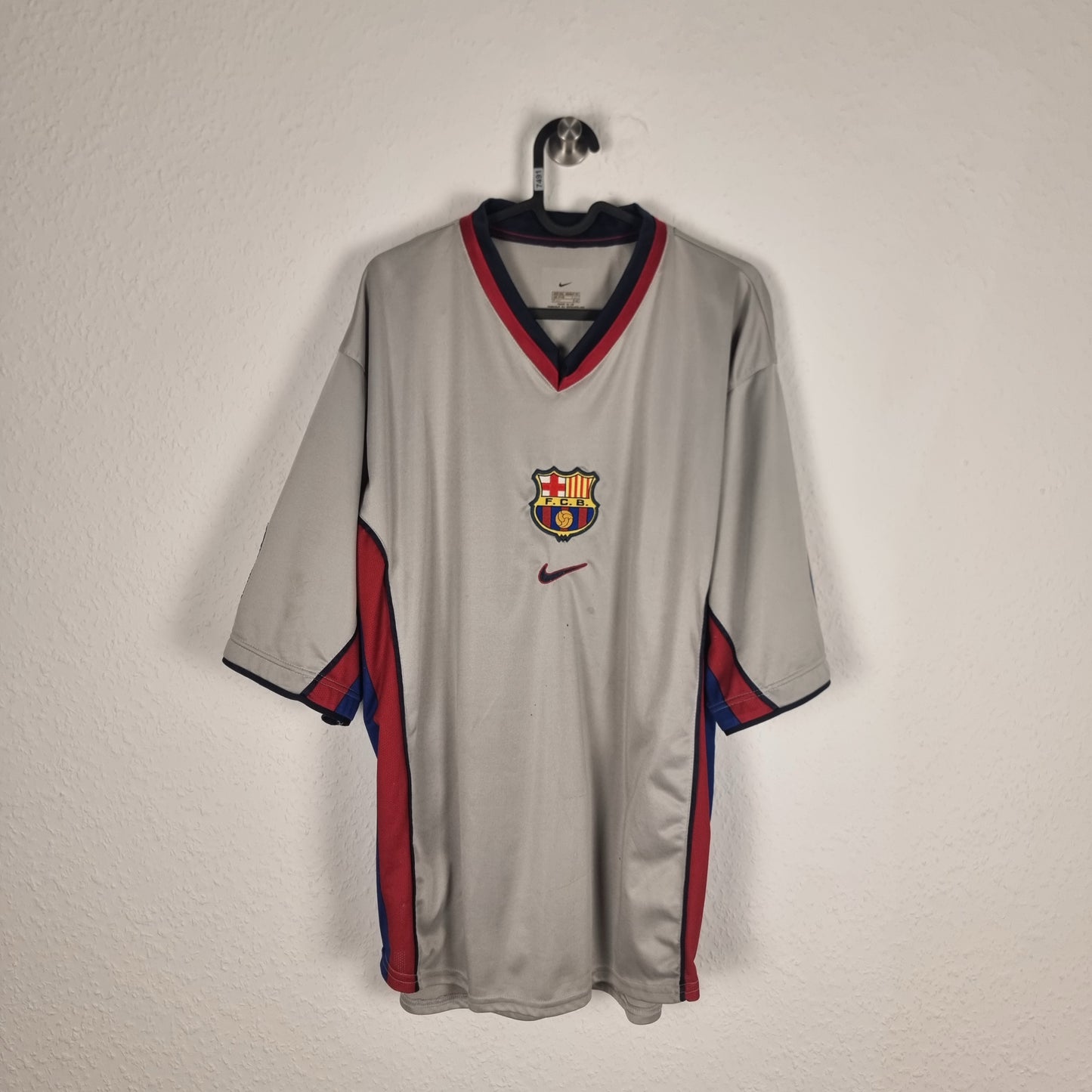 Trikot - FC Barcelona - Patrick Kluivert - 1998/1999 - XXL - Auswärts