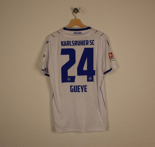 Trikot - Karlsruher SC (KSC)- Babacar Gueye - 2020/2021 - L - Auswärts