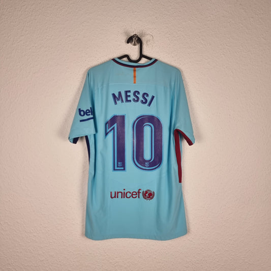 Trikot - FC Barcelona - Lionel Messi - 2017/2018 - L - Auswärts