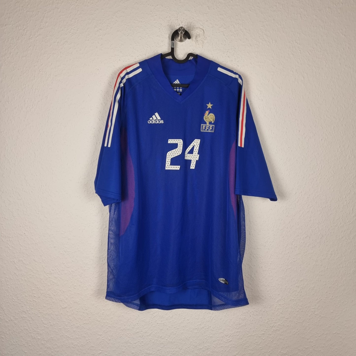 Trikot - Frankreich - René Girard - 2002 - XL - Heim - Player Issue