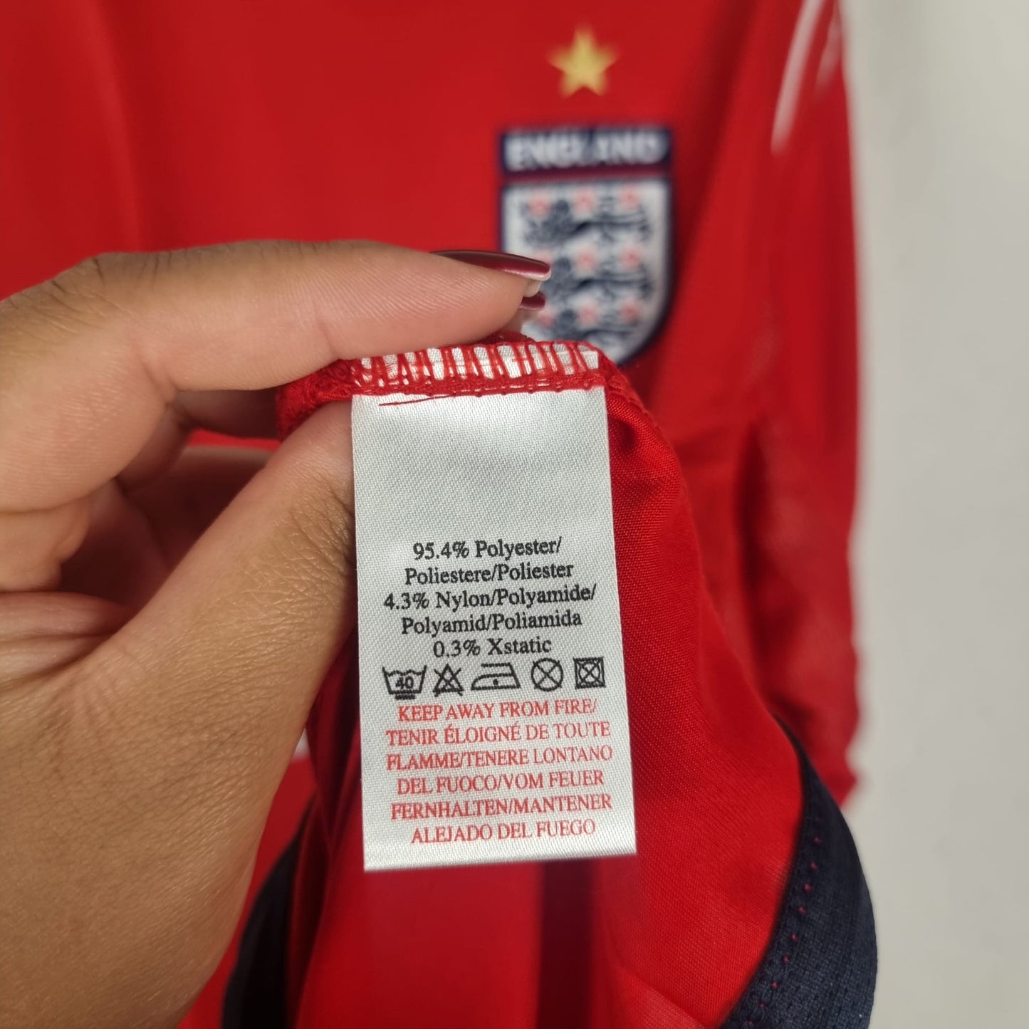 Trikot - England - Wayne Rooney - 2004 - XL - NEU - Auswärts