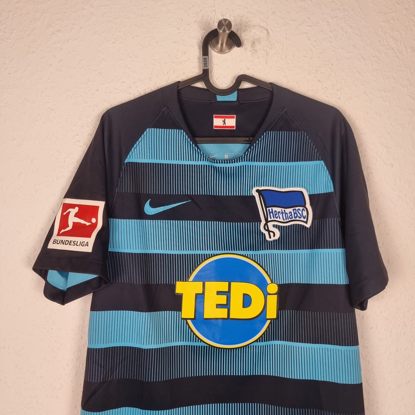 Trikot - Hertha BSC - Salomon Kalou - 2018/2019 - S - Auswärts