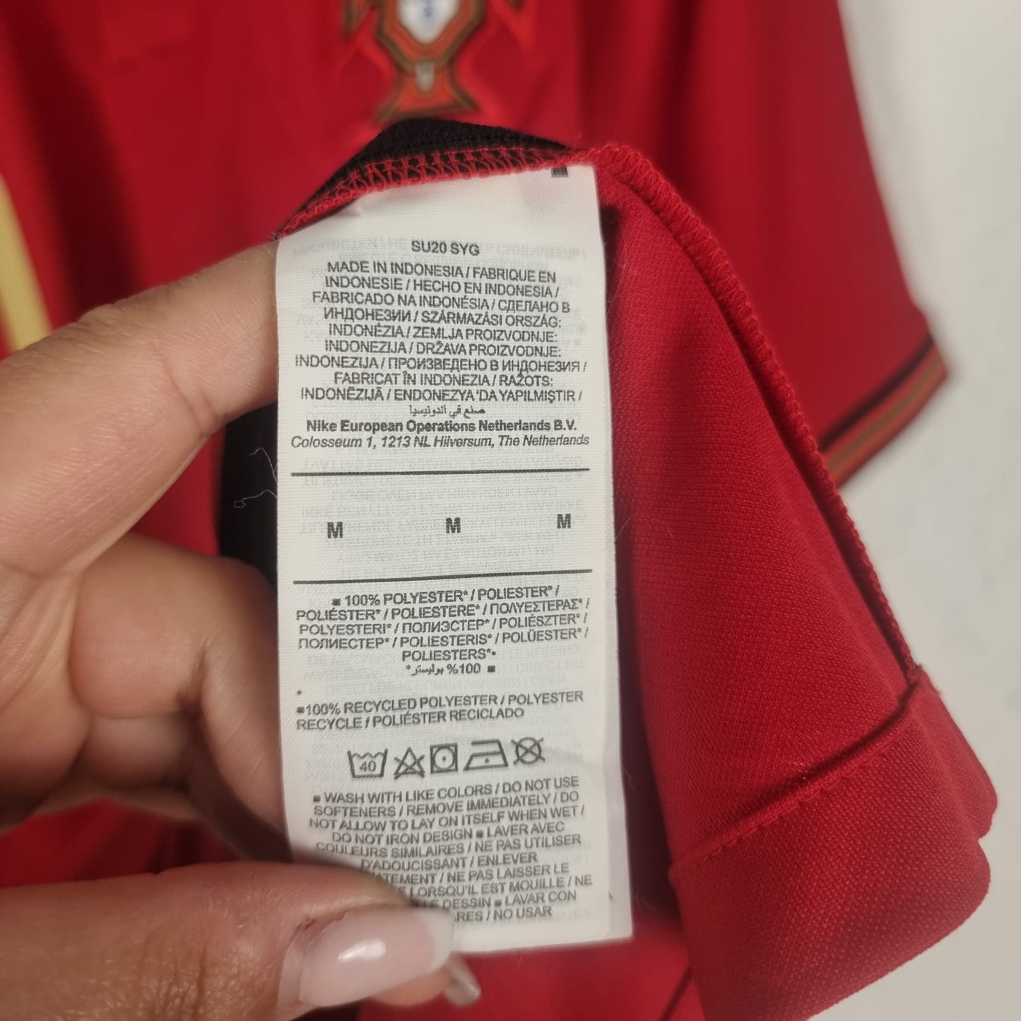 Jersey - Portugal - Bruno Fernandes - 2020 - M - Home - New