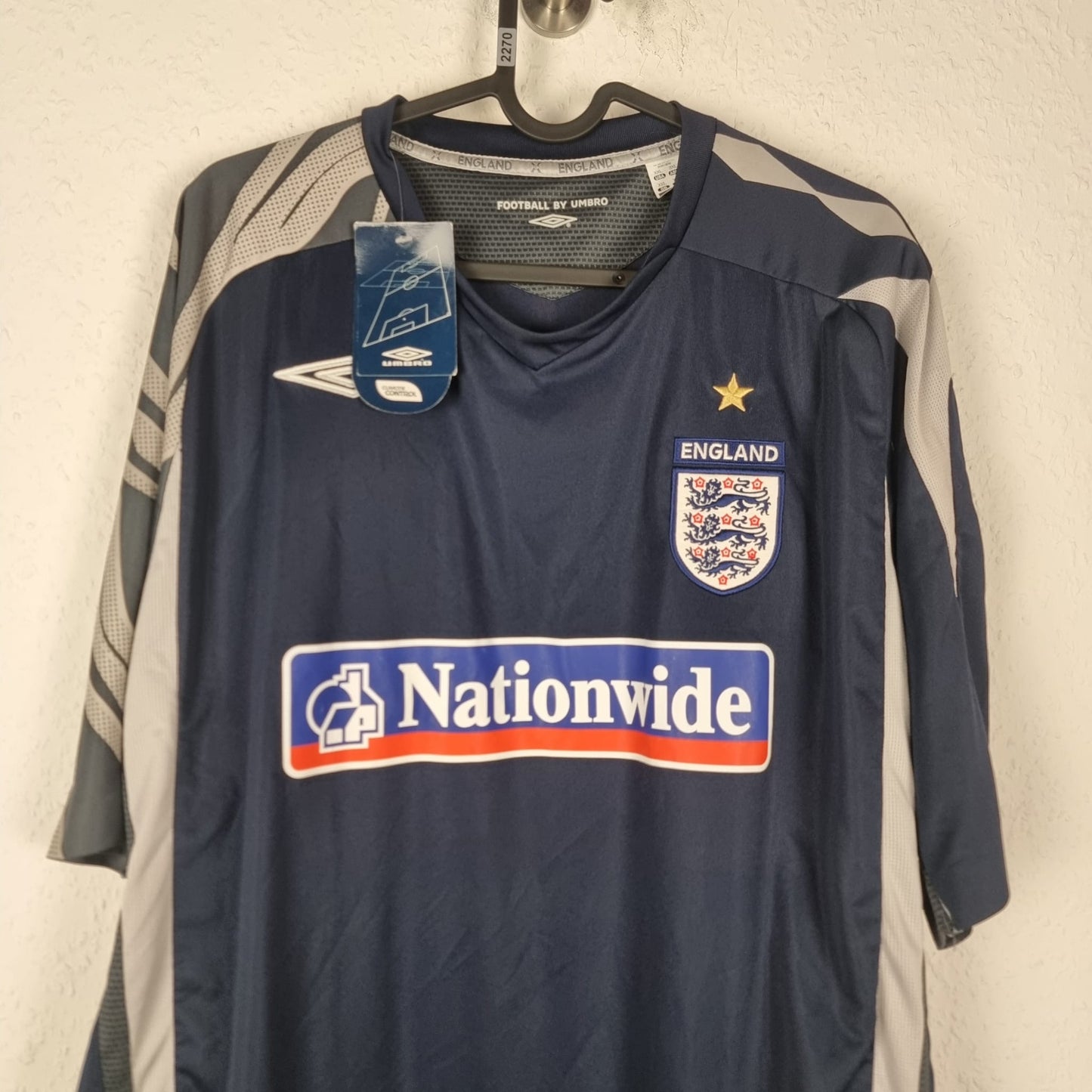 Trainingstrikot - England - 2008 - XXL - Neu