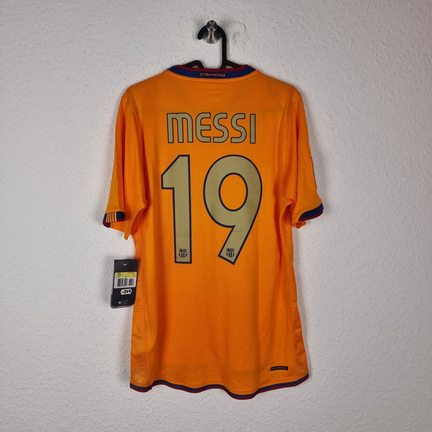Trikot - FC Barcelona - Lionel Messi - 2006/2007 - S - Neu - Auswärts