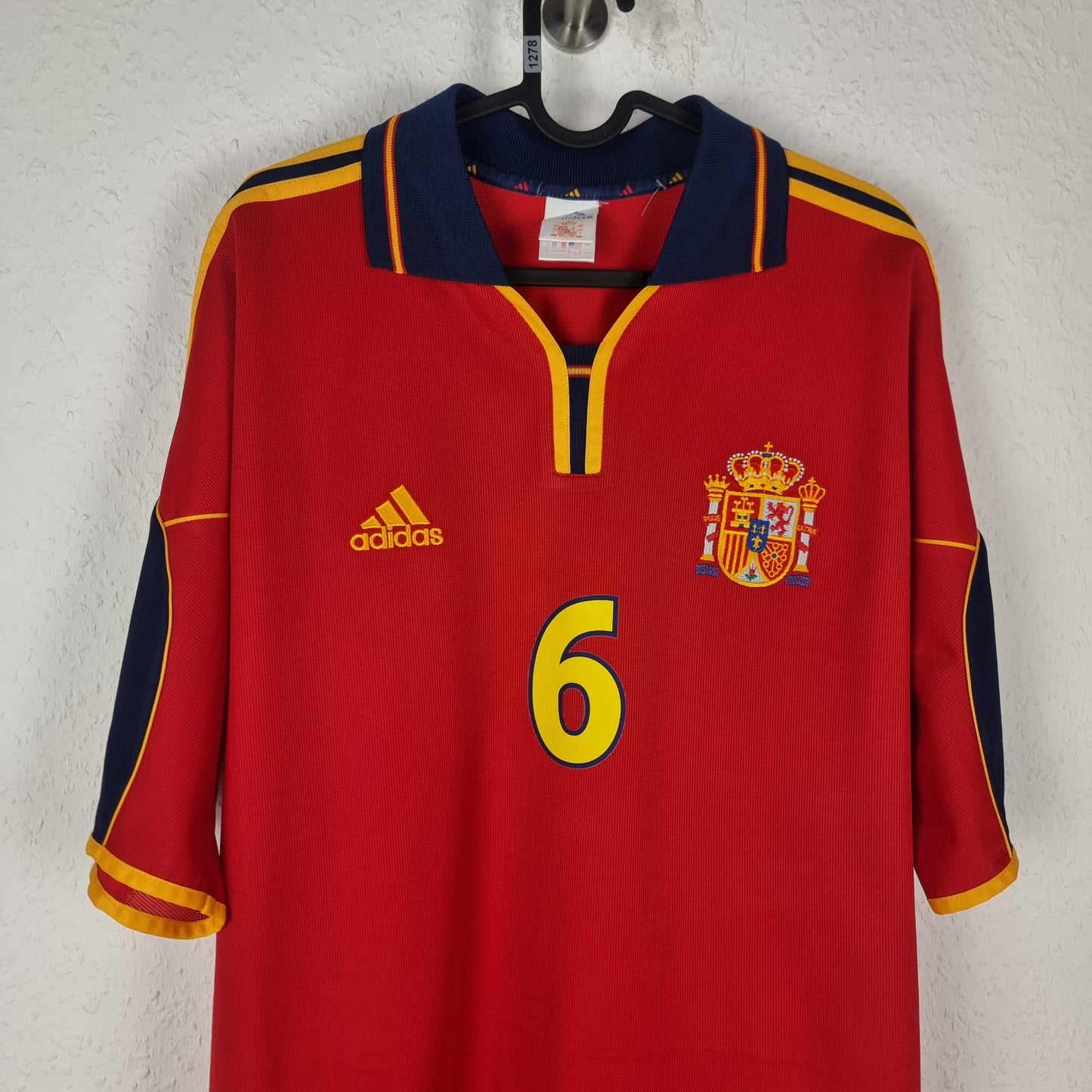 Trikot - Spanien - Fernando Hierro - 2000 - L - Heim