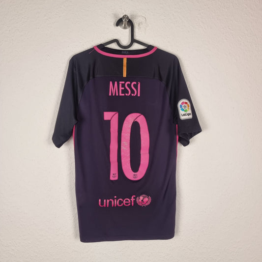 Trikot - FC Barcelona - Lionel Messi - 2016/2017 - S - Auswärts