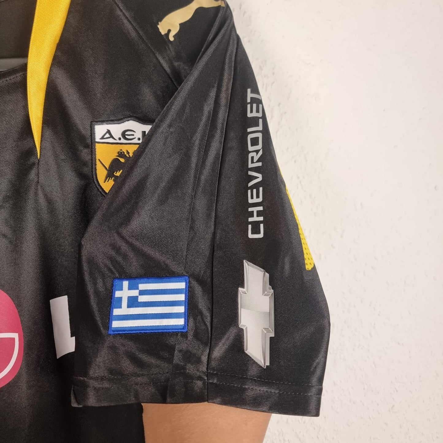 Jersey - AEK Athens - Julio Cesar - 2007/2008 - XL - Away