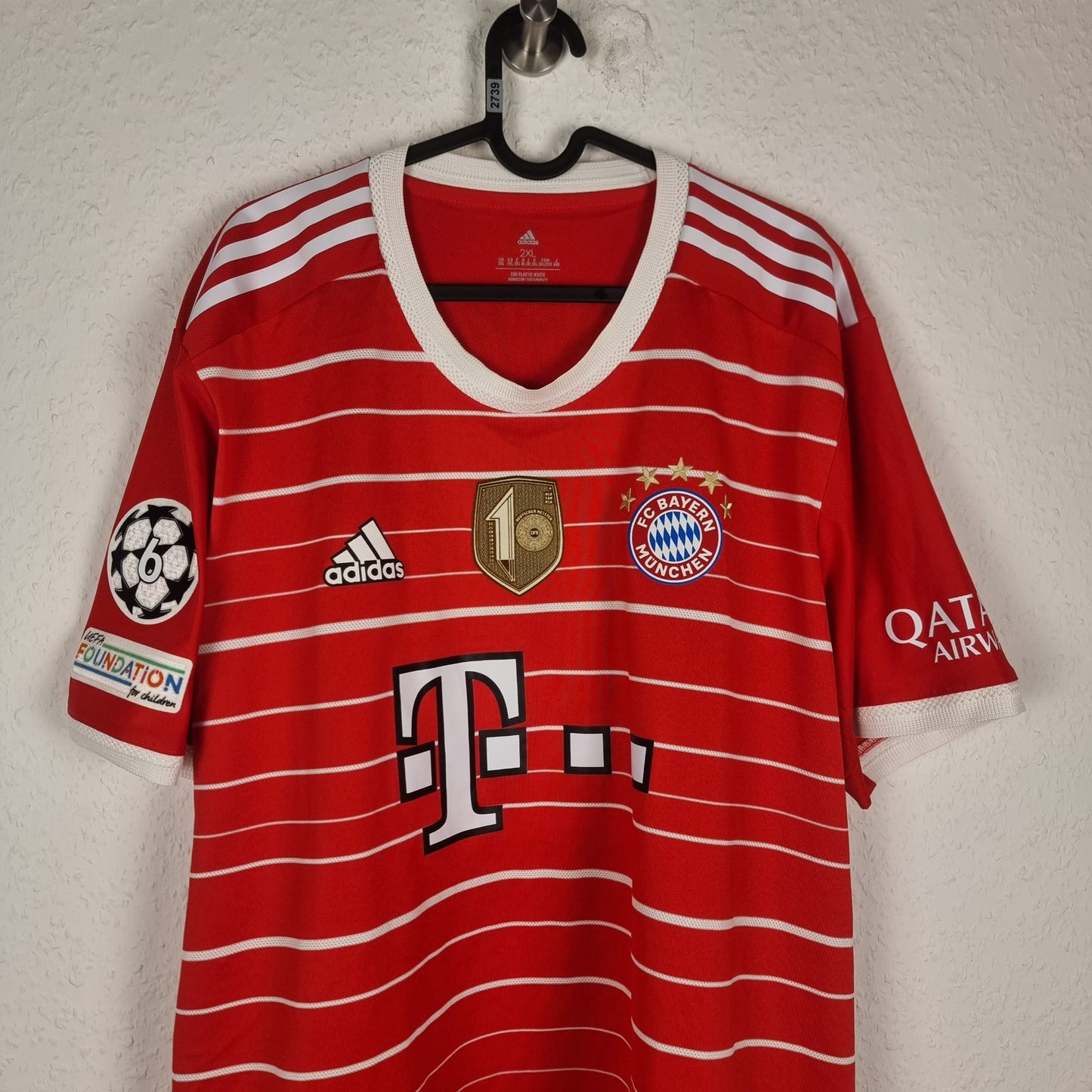 Trikot - FC Bayern München - Lucas Hernández - 2022/2023 - 2XL - Heim
