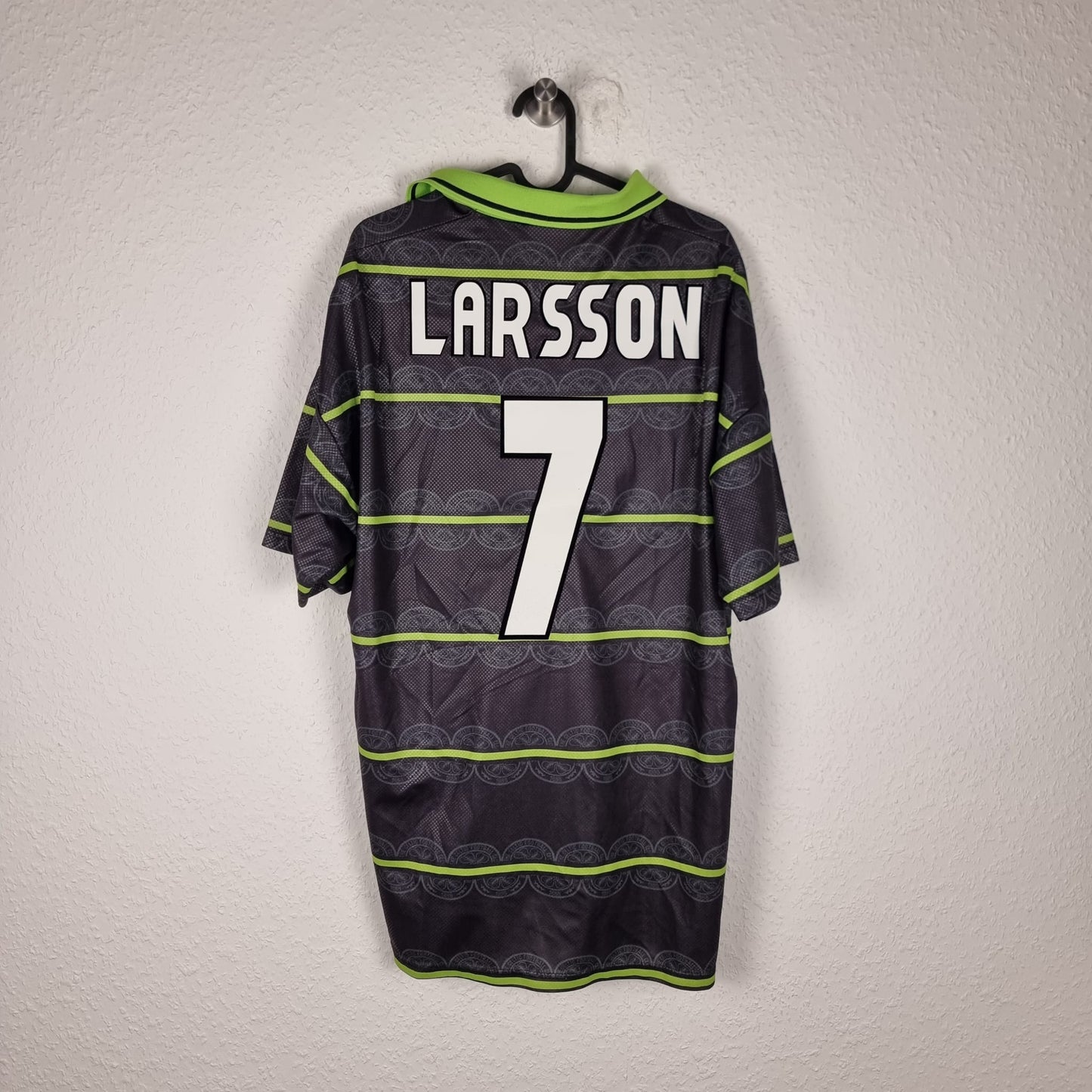 Jersey - Celtic Glasgow - Henrik Larsson - 1998/1999 - XL - Away