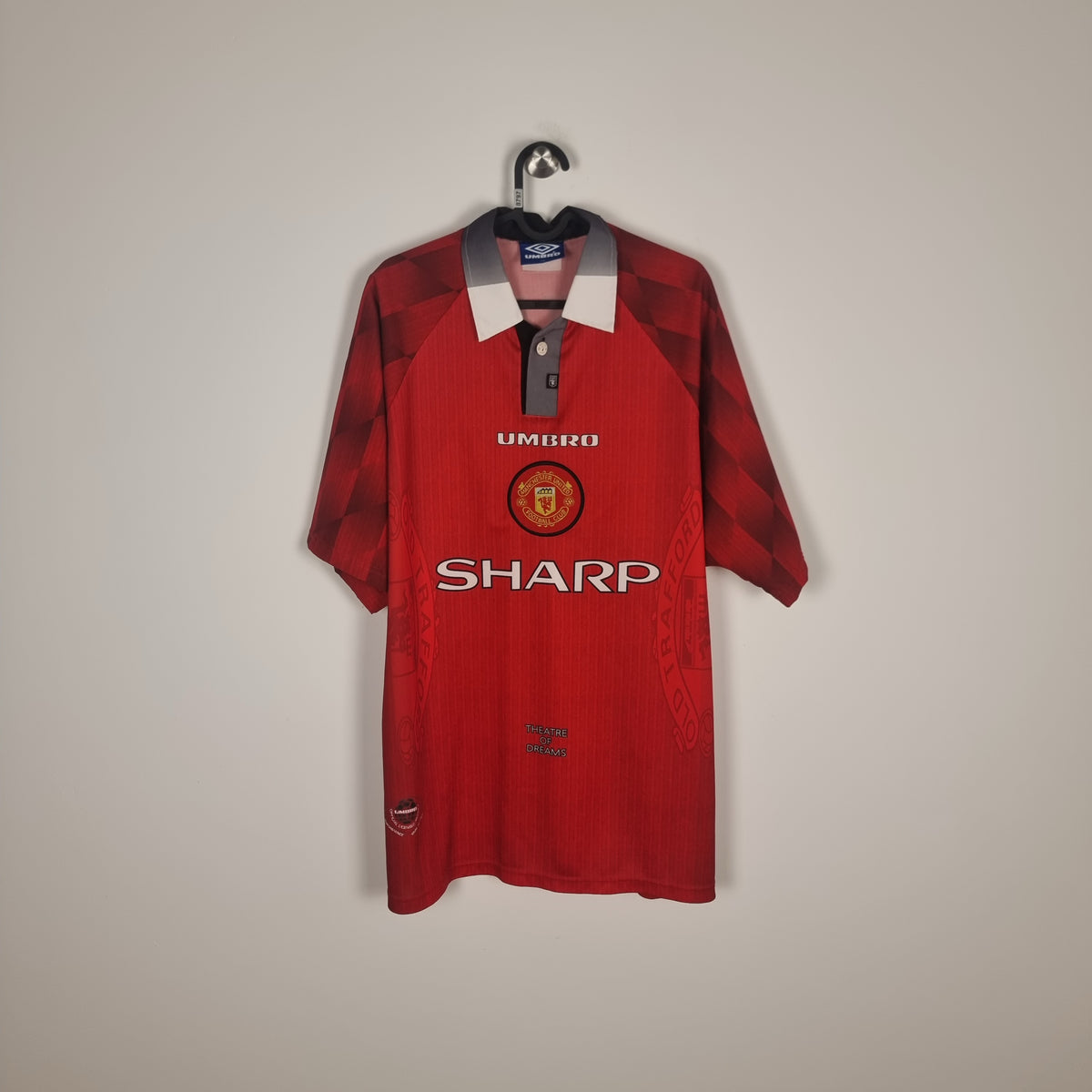 Jersey - Manchester United - David Beckham - 1996/1997 - XL - Home