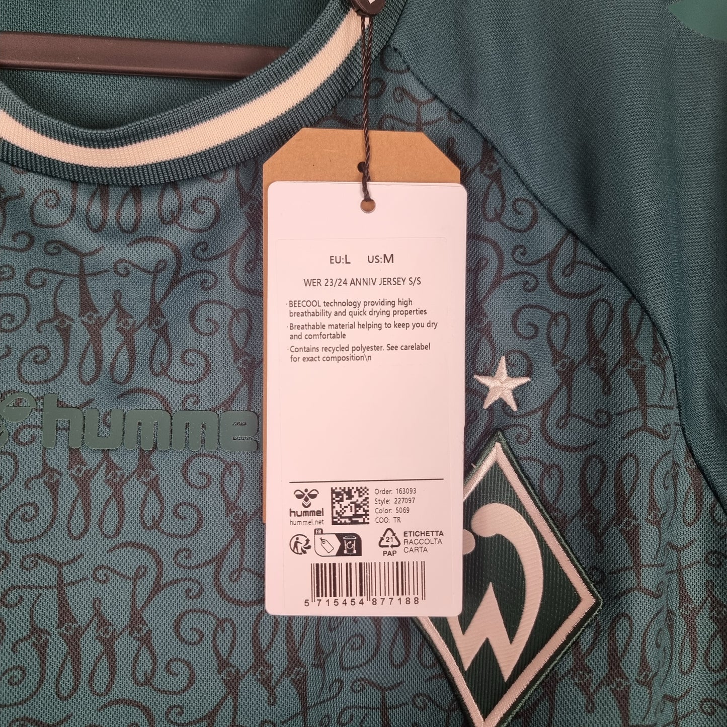 Trikot mit Box - SV Werder Bremen - 2023/2024 - L - Sonder - Neu