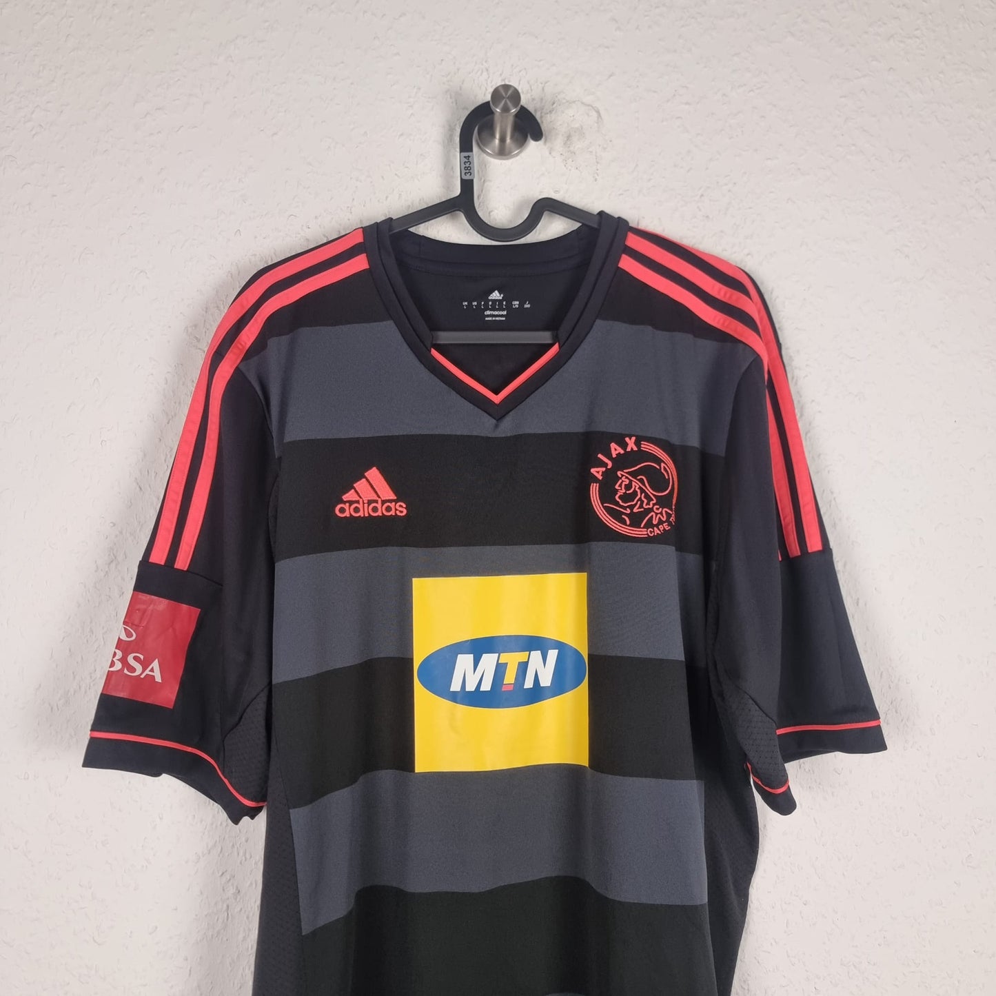 Jersey - Ajax Cape Town - Bantu Mzwakali - 2013/2014 - L - Away