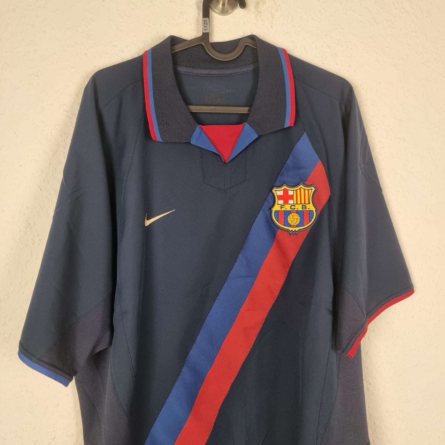 Jersey - FC Barcelona - Xavi - 2002/2003 - XL - Away