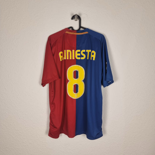 Jersey - FC Barcelona - Andrés Iniesta - 2008/2009 - L - Home