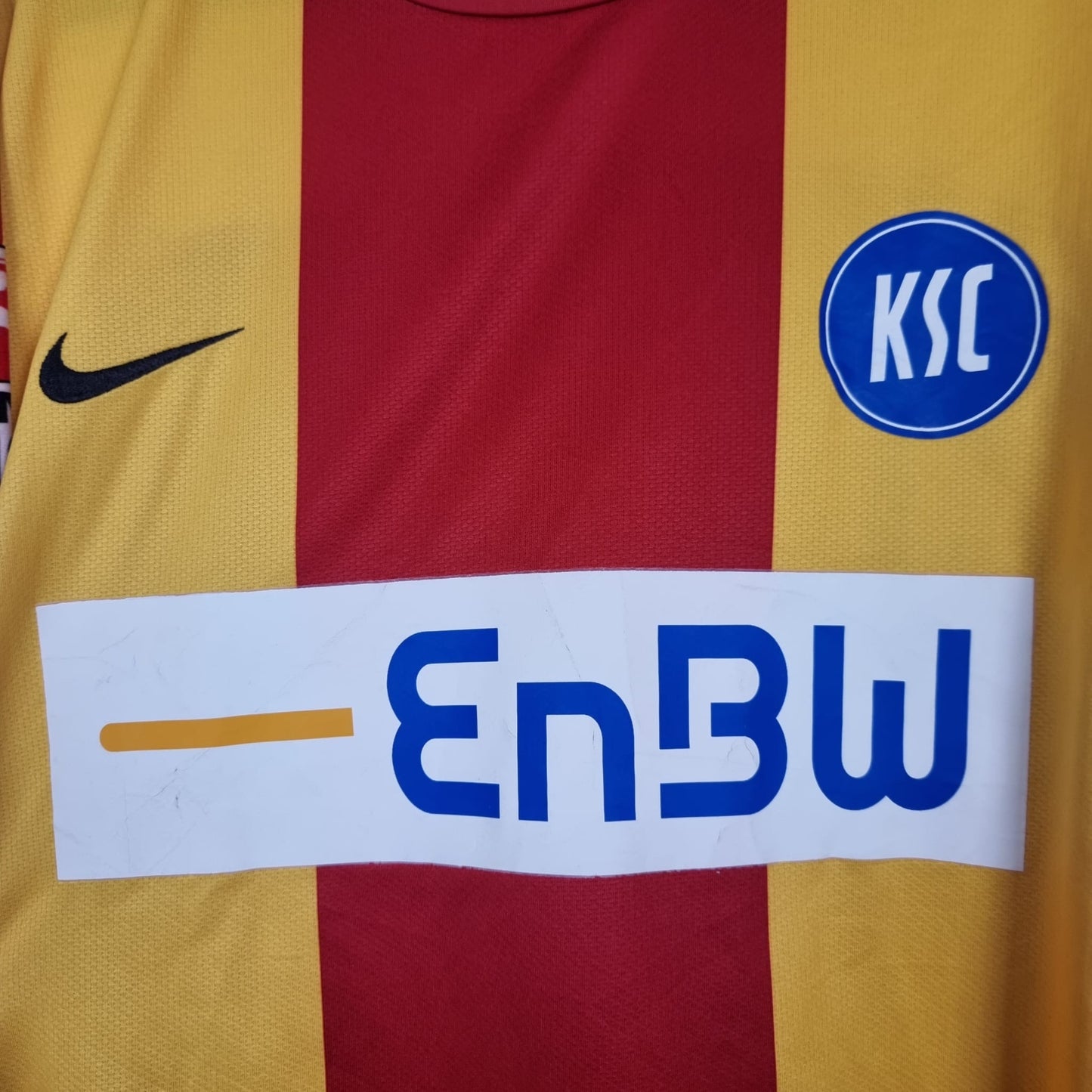 Trikot - Karlsruher SC (KSC) - Thorben Stadler - 2009/2010 - L - drittes