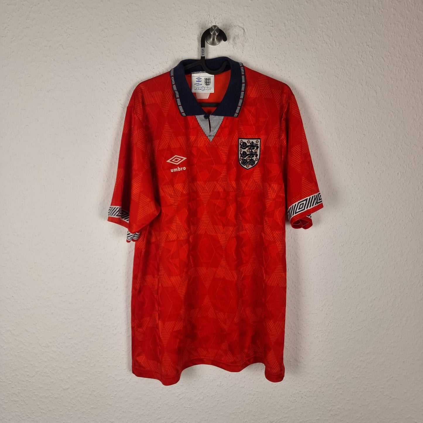 Jersey - England - 1990 - XL - Away