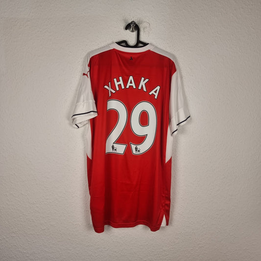 Trikot - FC Arsenal - Granit Xhaka - 2016/2017 - XL - Heim