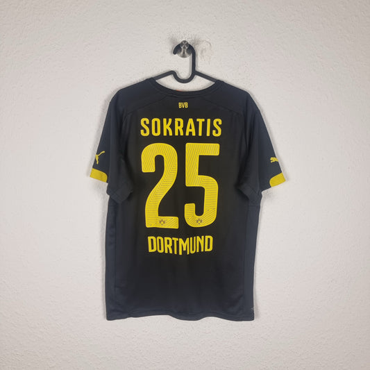 Trikot - Borussia Dortmund - Sokratis Papastathopoulos - 2014/2015 - M - Auswärts