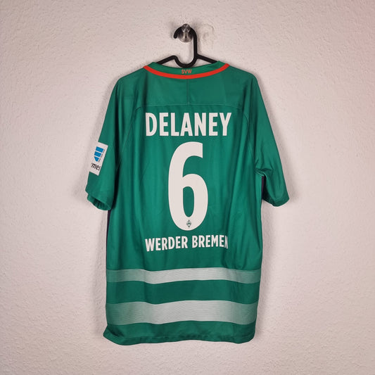 Trikot - Werder Bremen - Thomas Delaney - 2016/2017 - L -  Heim