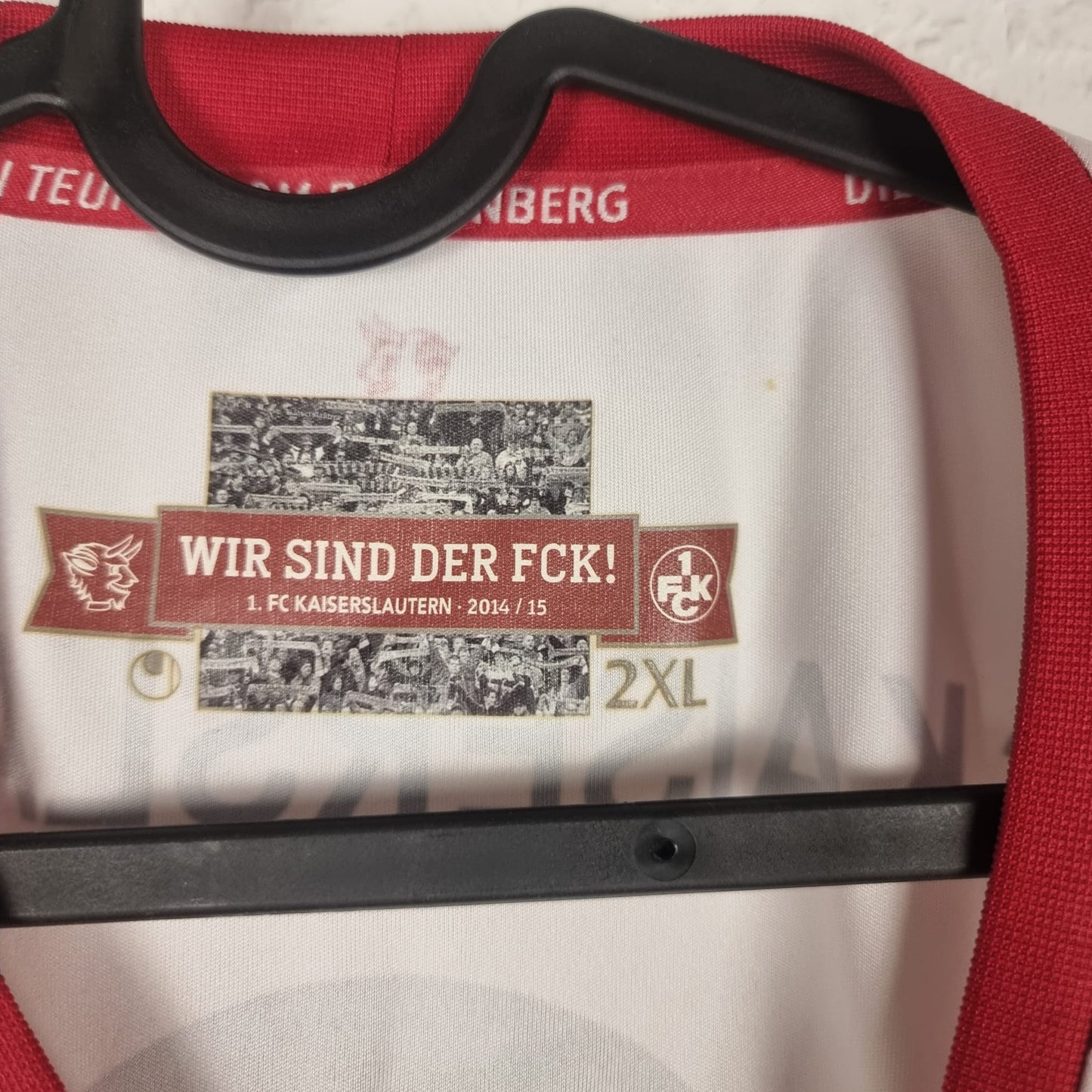 Trikot - 1. FC Kaiserslautern - Fritz Walter - 2014/2015 - XXL - Auswärts