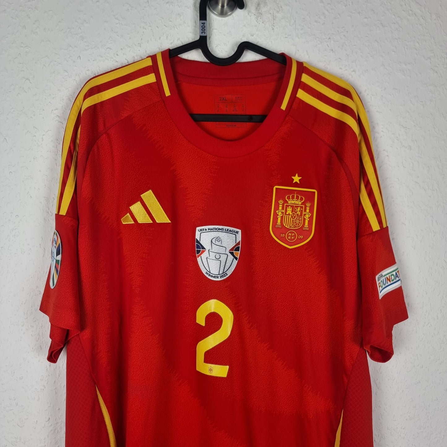 Trikot - Spanien - Daniel Carvajal - 2024 - XXL - Heim