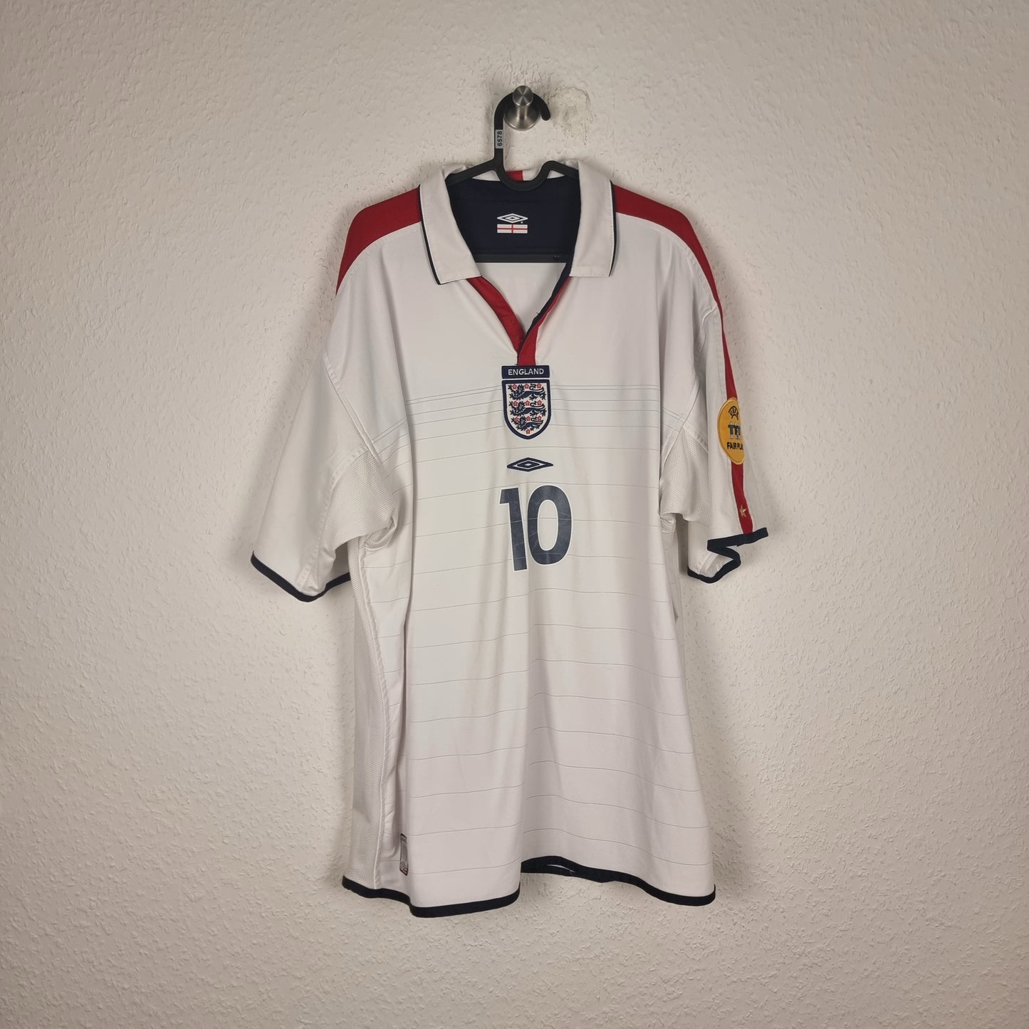 Trikot - England - Michael Owen - 2003/2004 - XXL - Heim