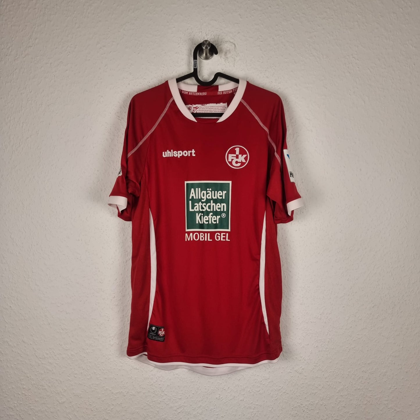 Jersey - 1. FC Kaiserslautern - Denis Linsmayer - 2012/2013 - M - Home - Player Issue