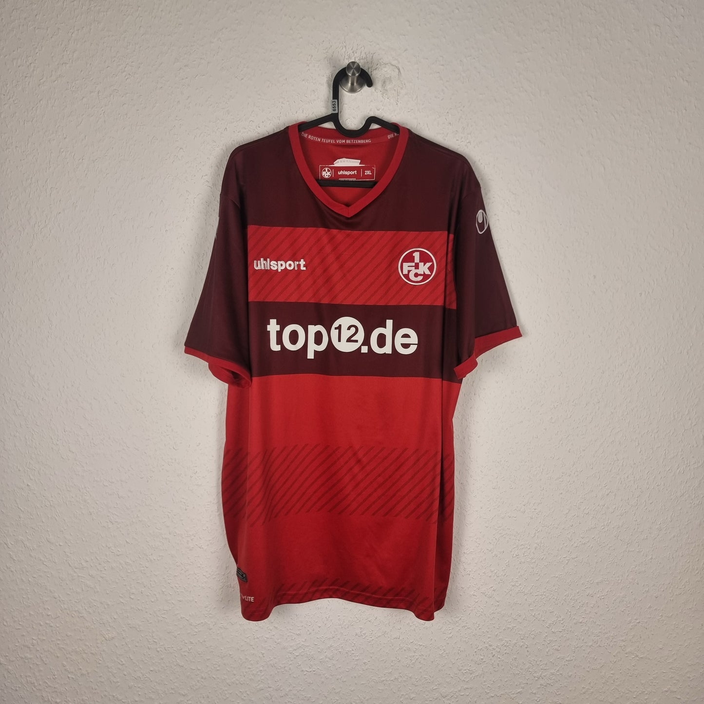 Trikot - 1. FC Kaiserslautern - Phillipp Mwene - 2016/2017 - XXL - Heim