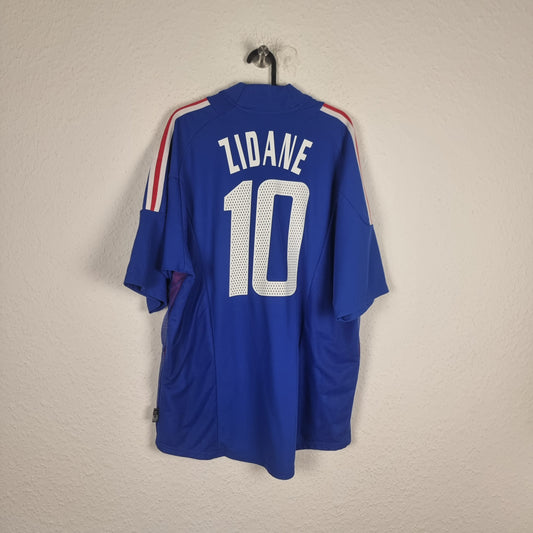 Trikot - Frankreich - Zinédine Zidane - 2002 - XL - Heim