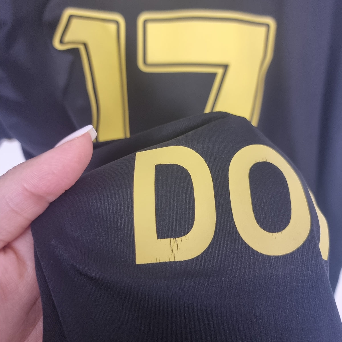 Trikot - Borussia Dortmund - Dedê - 2009/2010 - L - Auswärts