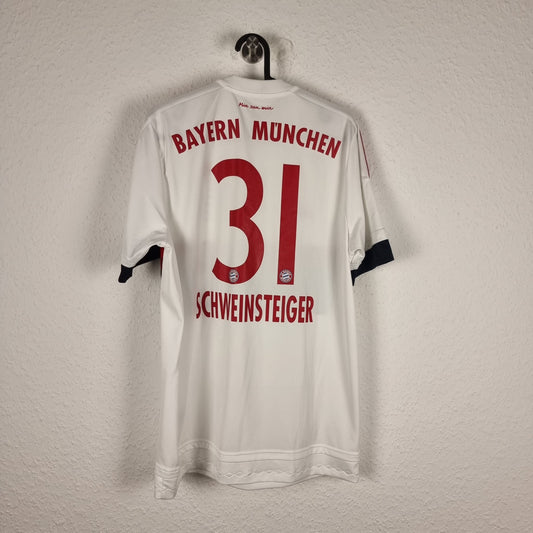 Trikot - Bayern München - Bastian Schweinsteiger  - 2015/2016 - M - Auswärts