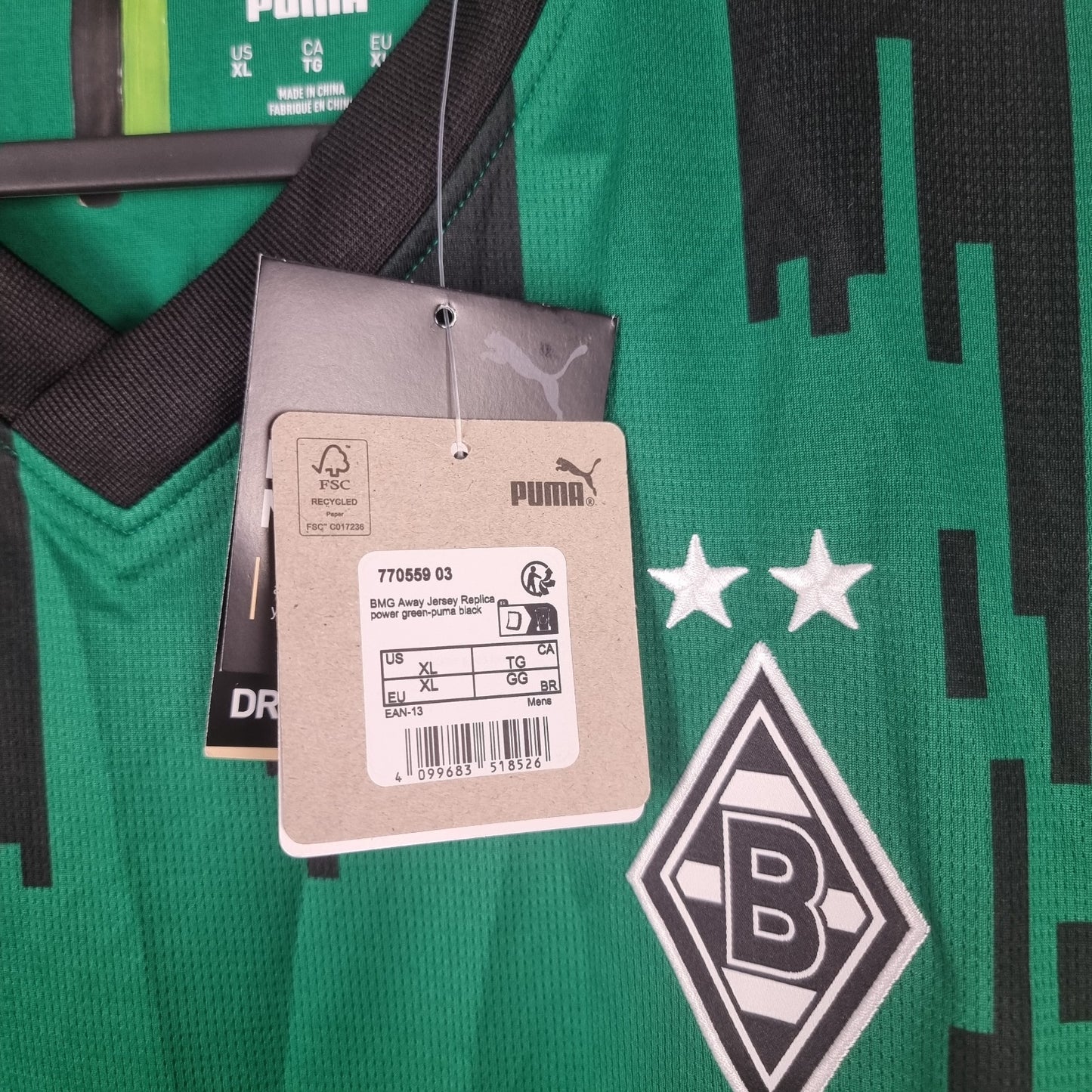 Jersey - Borussia Mönchengladbach - 2023/2024 - XL - Away - New