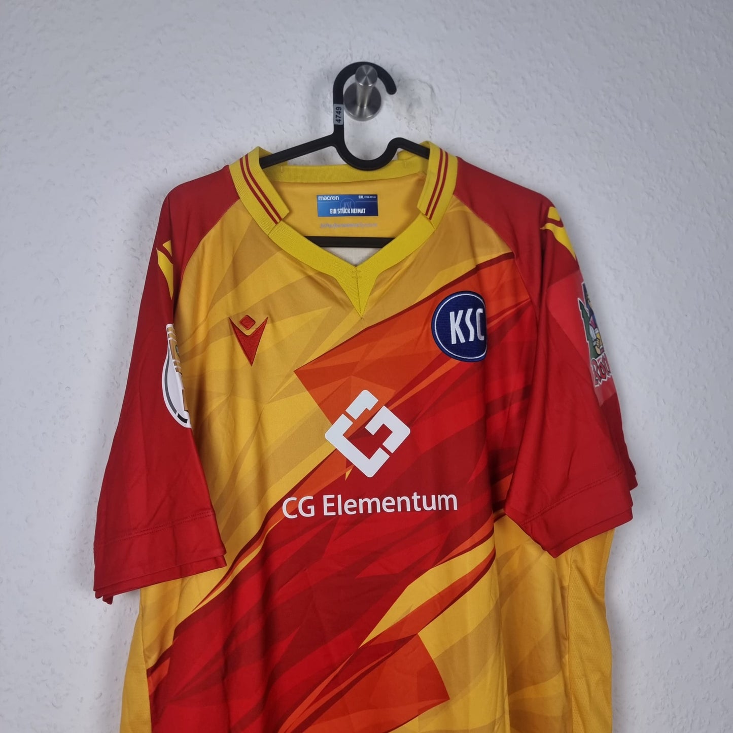 Trikot - Karlsruher SC (KSC) - 2021/2022 - 3XL - Drittes
