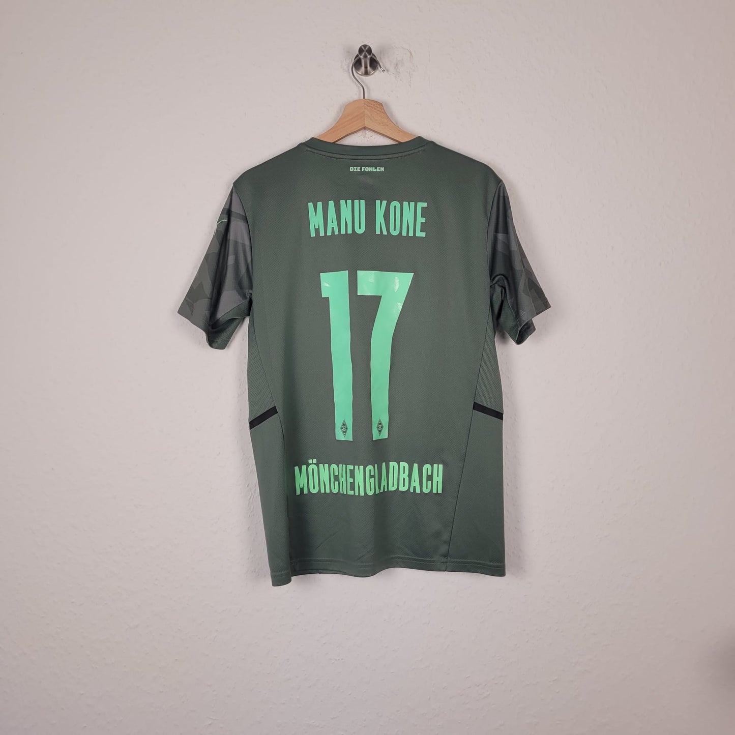 Trikot - Borussia Mönchengladbach - Manu Koné - 2021/2022 - M - Auswärts