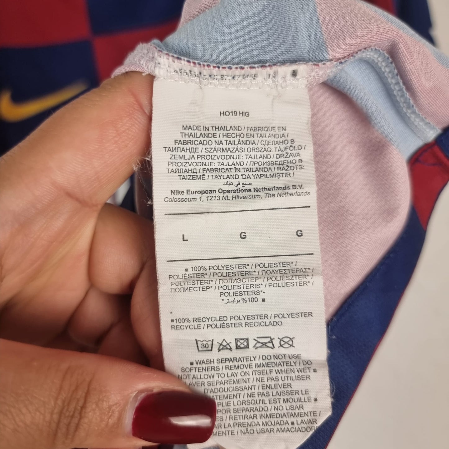 Trikot - FC Barcelona - 2019/2020 - L - Heim