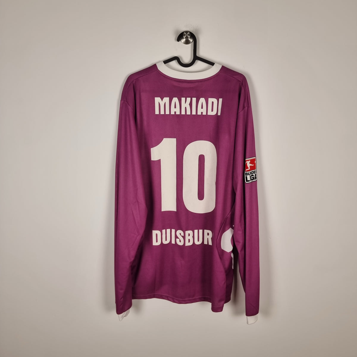 Trikot - MSV Duisburg - Cedrick Makiadi - 2008/2009 - XL - Drittes