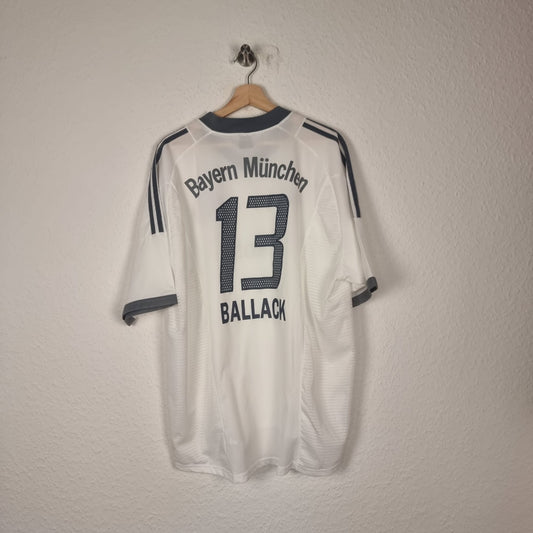 Trikot - FC Bayern München - Michael Ballack - 2002/2003 - XXL - Auswärts