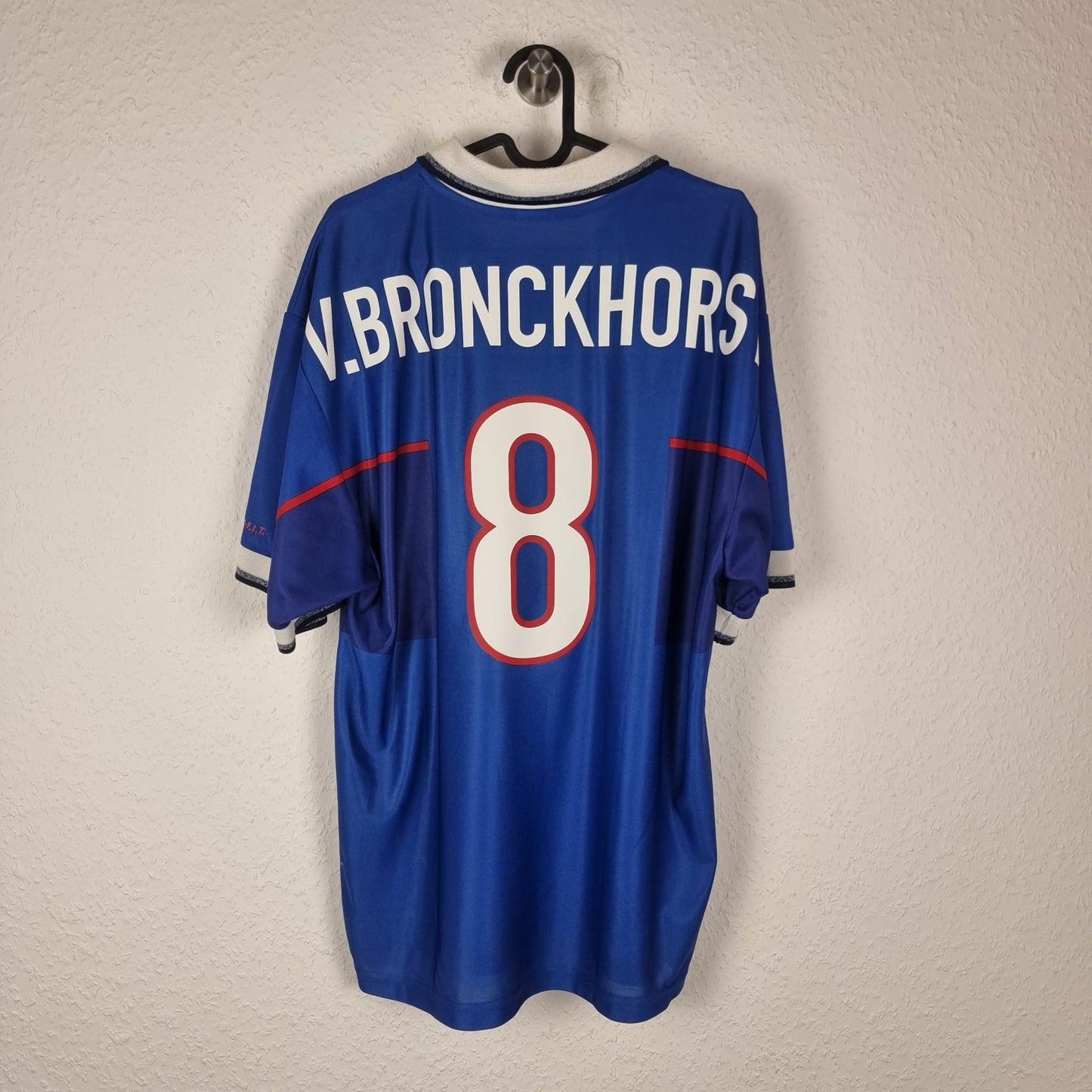 Trikot - Rangers FC - Giovanni van Bronckhorst - 1997/1998 - L - Heim