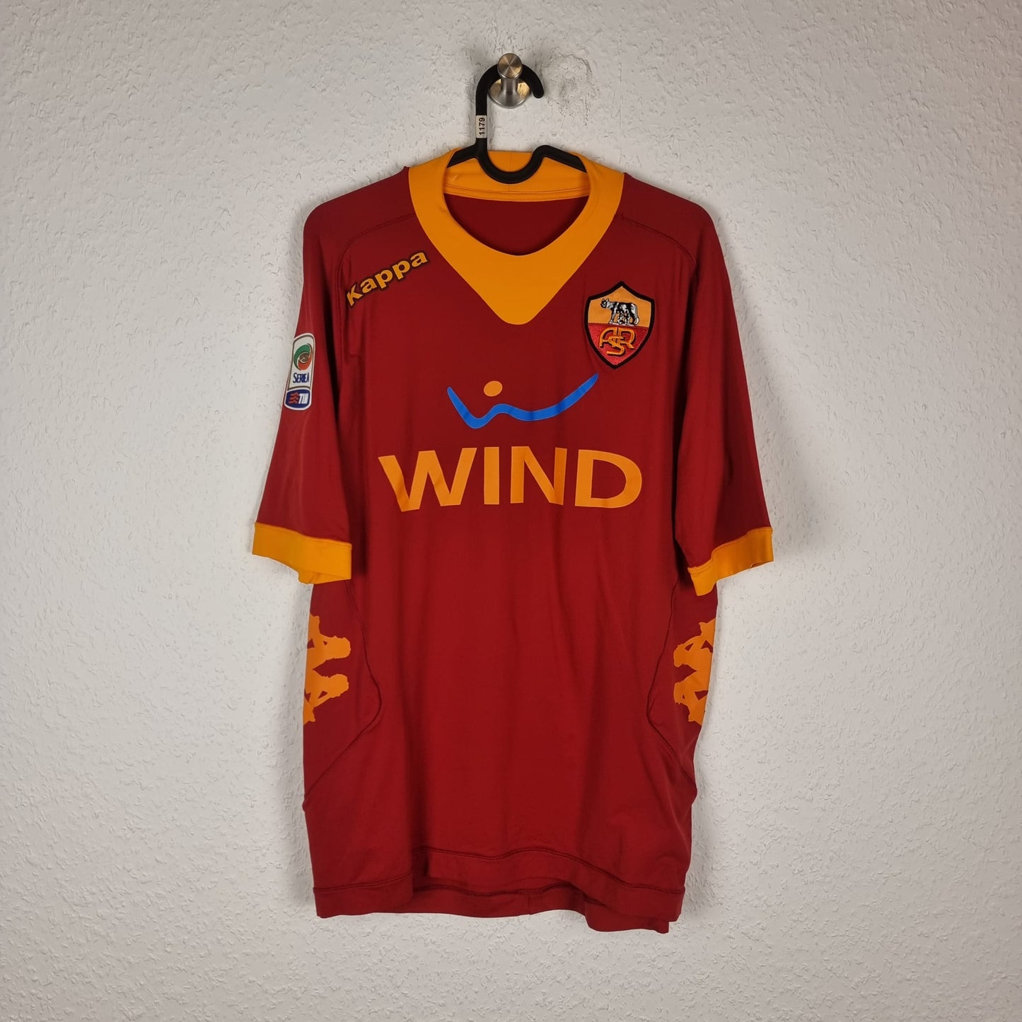 Trikot - AS Rom - Fabio Borini - 2011/2012 - M - Heim