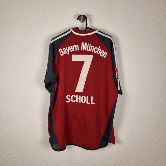 Trikot - FC Bayern München - Mehmet Scholl - 2002/2003 - L - Heim - Player Issue